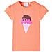 Maglietta da Bambina Arancione Neon 92 - Foto miniatura 1