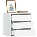 Lusso Casadino -  Cassettiera Bianca 60x41x58 Cm In Legno Multistrato - Foto miniatura 8