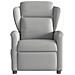 Poltrona Elettrica Reclinabile Grigio Nuvola in Tessuto - Foto miniatura 5