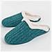 Pantofole Northome Louslip Verdi Verde Tessuto - Foto miniatura 1
