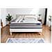 Pacchetto Letto Completo - Materasso 140x200cm + Box Spring Con Doghe (kit) + 2 Cuscini + Piumino - Actiflex Pur - Foto miniatura 1