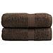Asciugamani Premium SOLUND 2 pz Marrone 30x30 cm 600 g/m² - Foto miniatura 1