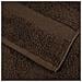 Asciugamani Premium SOLUND 2 pz Marrone 30x30 cm 600 g/m² - Foto miniatura 6