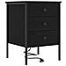 Mobiletti da Notte 2 pcs Rovere nero 42 x 41 x 61 cm - Foto miniatura 5