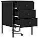 Mobiletti da Notte 2 pcs Rovere nero 42 x 41 x 61 cm - Foto miniatura 6
