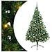 Albero di Natale artificiale preilluminato Verde 240 cm PVC - Foto miniatura 1