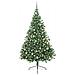 Albero di Natale artificiale preilluminato Verde 240 cm PVC - Foto miniatura 3