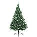 Albero di Natale artificiale preilluminato Verde 240 cm PVC - Foto miniatura 5