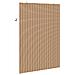 Tenda a rullo con tende Marrone Chiaro 140 x 220 cm Bambù - Foto miniatura 4
