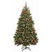 Albero di Natale artificiale Verde 180 cm PVC e Metallo - Foto miniatura 3