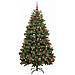Albero di Natale artificiale Verde 180 cm PVC e Metallo - Foto miniatura 4