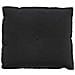 Cuscino per Schiena Nero 60 x 50 cm Tessuto in Cords - Foto miniatura 5