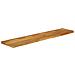 Piano Tavolo Bordi Vivi 180x30x2,5 cm Legno Massello di Mango - Foto miniatura 2