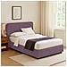 Serrone - Letto Singolo Sfoderabile, Viola Lilla - Foto miniatura 2
