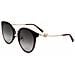 Sk0296-k Occhiali Da Sole Rotondi In Acetato E Metallo Per Donna - Foto miniatura 2