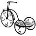 Supporto Bici In Mosaico Beige E Ferro Battuto 53x23,5x36h - Foto miniatura 5