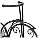 Supporto Bici In Mosaico Beige E Ferro Battuto 53x23,5x36h - Foto miniatura 6