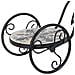 Supporto Bici In Mosaico Beige E Ferro Battuto 53x23,5x36h - Foto miniatura 8