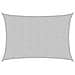 Vela Parasole Grigio Chiaro 2,5x2 m 100% Poliestere Oxford - Foto miniatura 1