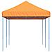Tenda Party Arancione 292 x 580 x 315 cm Tessuto Oxford - Foto miniatura 5