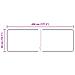 Runner Tappeto MARSA Beige 50 x 450 cm Poliestere e PVC - Foto miniatura 7
