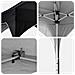 Tenda per feste a pop-up 194 x 194 x 245 cm Antracite - Foto miniatura 9