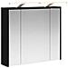 Mobiletto per specchio da bagno Rovere Nero 73,5 x 16 x 62,5 cm - Foto miniatura 1
