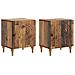 Armadio da Notte 2 pcs Legno antico 43 x 34,5 x 50 cm - Foto miniatura 1