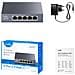 5-Port 2.5G Easy-Managed Switch, HS105 3.0 Gestito L2 2.5G Ethernet (100/1000/2500) Nero - Foto miniatura 4