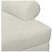 Loveseat con bottoni imbottiti Crema 120 x 66 x 78 cm - Foto miniatura 6