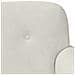 Loveseat con bottoni imbottiti Crema 120 x 66 x 78 cm - Foto miniatura 7