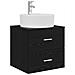 Set di mobili per il bagno 4 pcs Rovere Nero - Foto miniatura 5