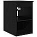 Set di mobili per il bagno 4 pcs Rovere Nero - Foto miniatura 6