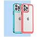 Custodia Outer Space Per Iphone 12 Pro Max, Cover Rigida Con Cornice Gel, Rossa - Foto miniatura 1