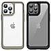 Custodia Outer Space Per Iphone 12 Pro Max, Cover Rigida Con Cornice Gel, Rossa - Foto miniatura 4