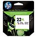 C9351CE Cartuccia Ink Originale 22 Ciano Magenta Giallo per HP Deskjet 3910/3920 / F2187 aIO - Foto miniatura 5