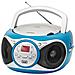Stereo Portatile Cd Boombox Cd 512 Turchese - Foto miniatura 1