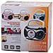 Stereo Portatile Cd Boombox Cd 512 Turchese - Foto miniatura 4