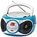 Stereo Portatile Cd Boombox Cd 512 Turchese - Foto miniatura 1