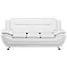 Divano 3 Posti In Pelle Sintetica Bianca Leira - Foto miniatura 15
