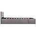 Giroletto Con Contenitore Grigio Talpa In Tessuto 120x200 Cm - Foto miniatura 3