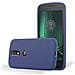 Custodia Compatibile Con Motorola Moto G4 / Moto G4 Plus In Frost Blu Scuro - Coperchio Protettivo In Silicone Tpu Flessibile - Foto miniatura 1