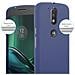Custodia Compatibile Con Motorola Moto G4 / Moto G4 Plus In Frost Blu Scuro - Coperchio Protettivo In Silicone Tpu Flessibile - Foto miniatura 10