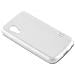 Custodia Compatibile Con Lg L5 Ii (2.gen 2.sim) In Argento - Coperchio Protettivo In Silicone Tpu Flessibile Con Design Spazzolato - Foto miniatura 2