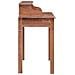 Scrivania con Cassetti 90x50x101 cm in Legno Massello di Mogano - Foto miniatura 4
