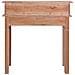 Scrivania con Cassetti 90x50x101 cm in Legno Massello di Mogano - Foto miniatura 5