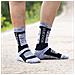 Uomo 5 Paia Wicking Cuscino Comodo Respirabile Casuale Crew Socks Outdoor Multi Prestazioni Escursionismo Camminare Athletic Socks (l)  - Foto miniatura 3