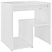 Comodini 2 pz Bianchi 40x30x40 cm in Legno Multistrato - Foto miniatura 3