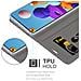 Custodia Compatibile Con Samsung Galaxy A21s In Grigio Chiaro Marrone - Coperchio Protettiva Con Chiusura Magnetica, Funzione Stand E Tasca Per Le Carte - Foto miniatura 5
