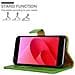 Custodia Compatibile Con Asus Zenfone 4 Selfie Pro In Verde Erbe - Coperchio Protettiva Con Chiusura Magnetica, Funzione Stand E Tasca Per Le Carte - Foto miniatura 3